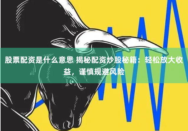 股票配资是什么意思 揭秘配资炒股秘籍：轻松放大收益，谨慎规避风险