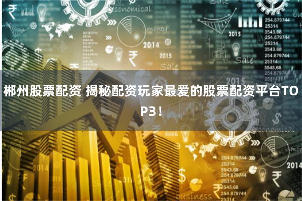 郴州股票配资 揭秘配资玩家最爱的股票配资平台TOP3！